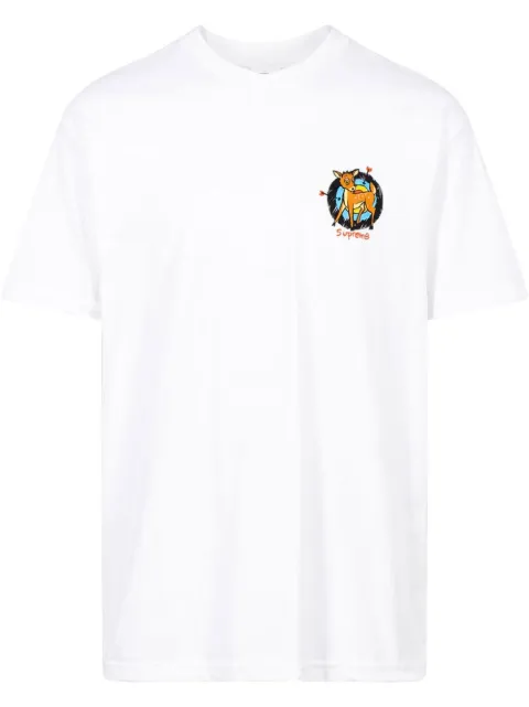 Supreme playera con ciervo estampado
