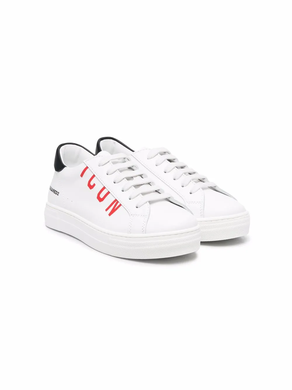 

Dsquared2 Kids tenis bajos Icon - Blanco