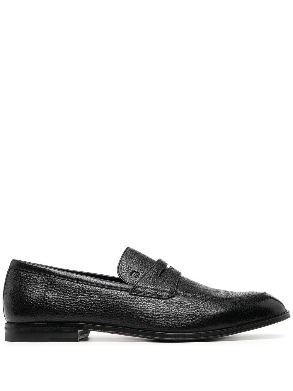 Bally pebbled-texture loafers | Smart Closet