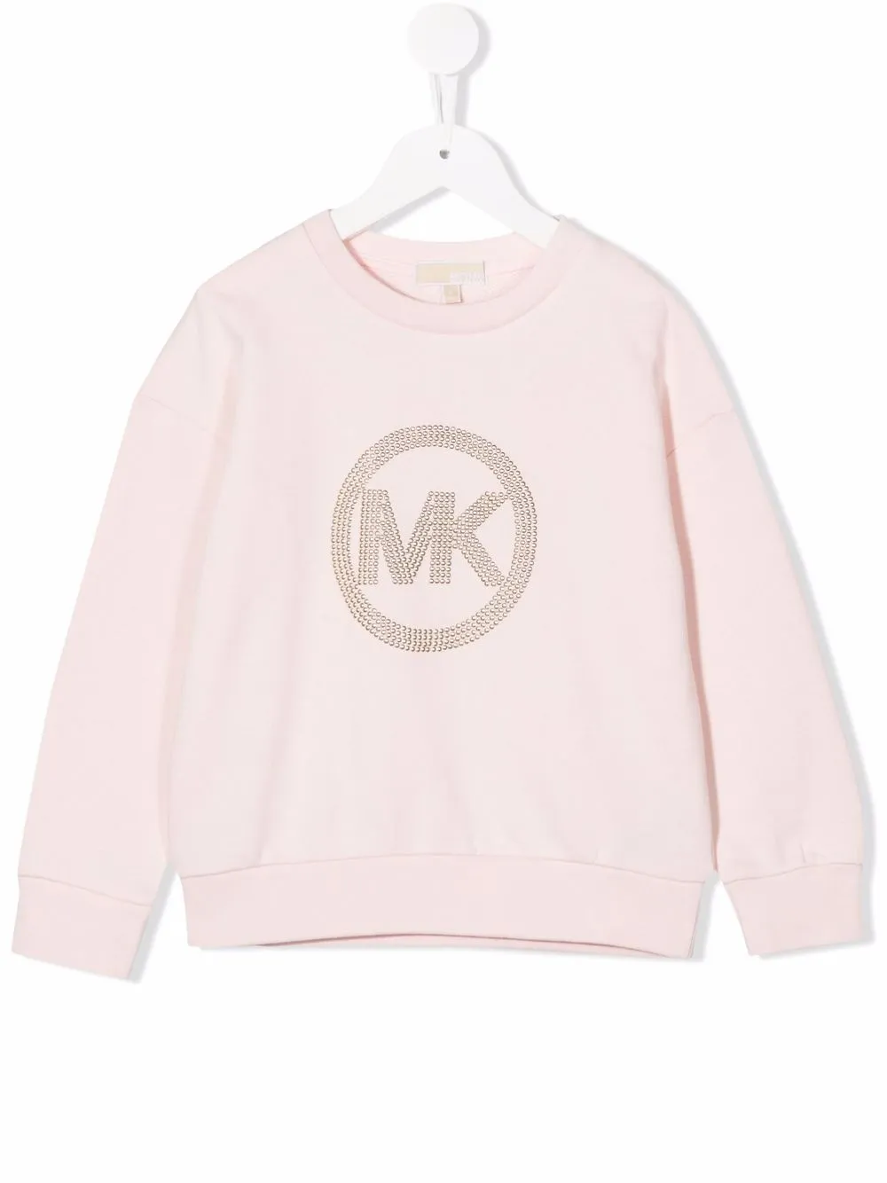 

Michael Kors Kids suéter con aplique del logo - Rosado