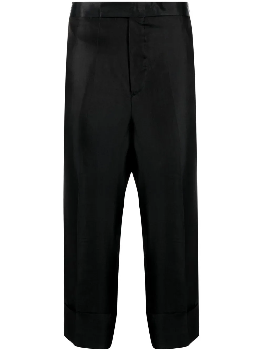 

SAPIO cropped tailored trousers - Black