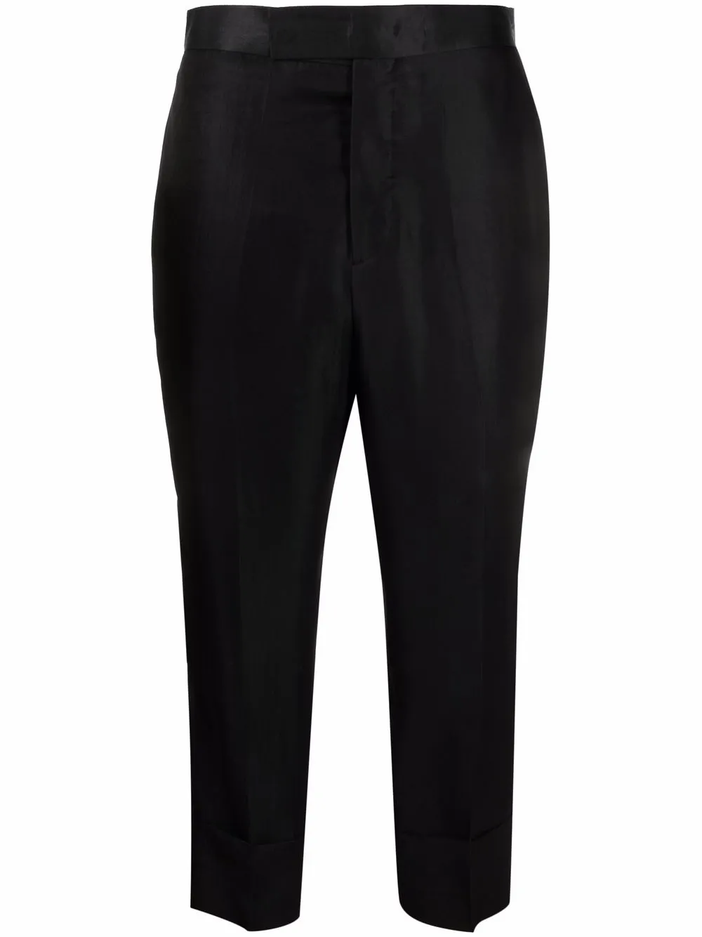 

SAPIO cropped tailored trousers - Black