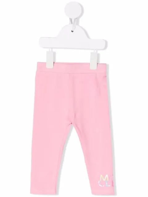 Moncler Enfant logo-print leggings
