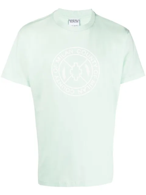 Marcelo Burlon County of Milan logo印花T恤