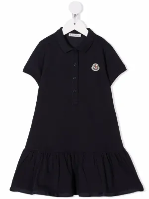 Moncler Enfant モンクレール・アンファン ロゴパッチ ポロ