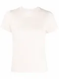 Axel Arigato embroidered-logo detail T-shirt - Neutrals