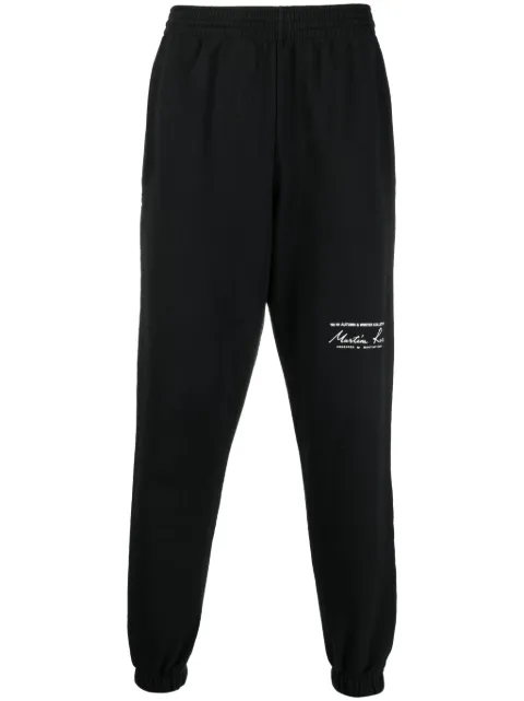 Martine Rose logo-print slim-fit track pants