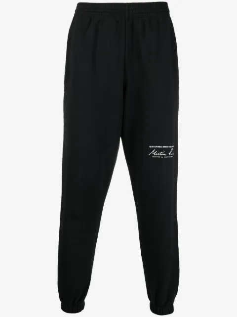 Martine Rose logo-print slim-fit track pants
