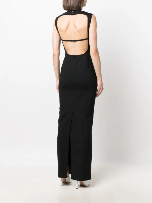 chinese dress ladies Jacquemus La Robe Pablo in Black main image 0