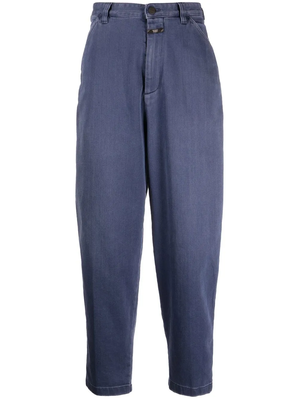 

Closed tapered denim trousers - Blue