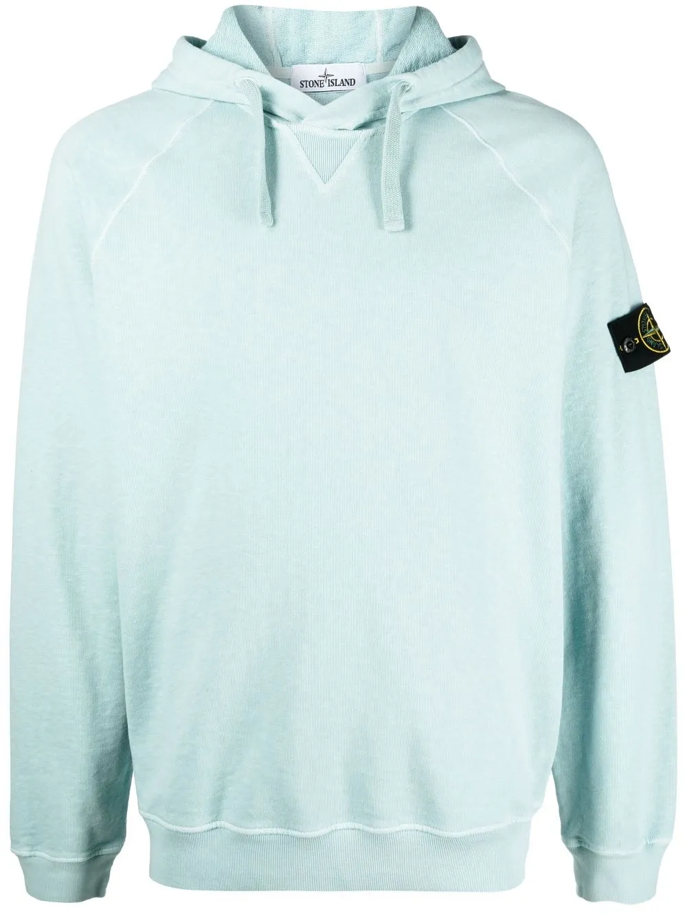 

Stone Island hoodie con distintivo de Compass - Azul
