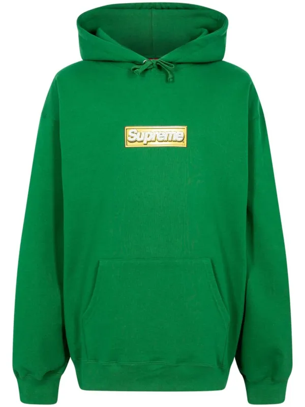 Supreme Bling Box Logo Hooded Sweatshirt