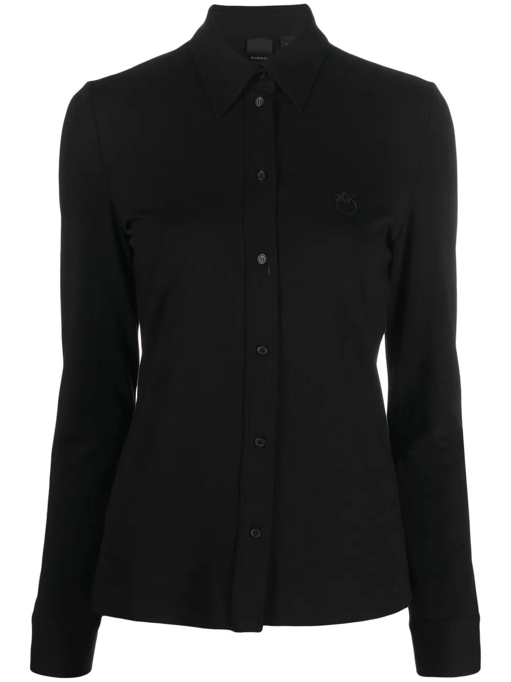 

PINKO camisa manga larga con cierre - Negro