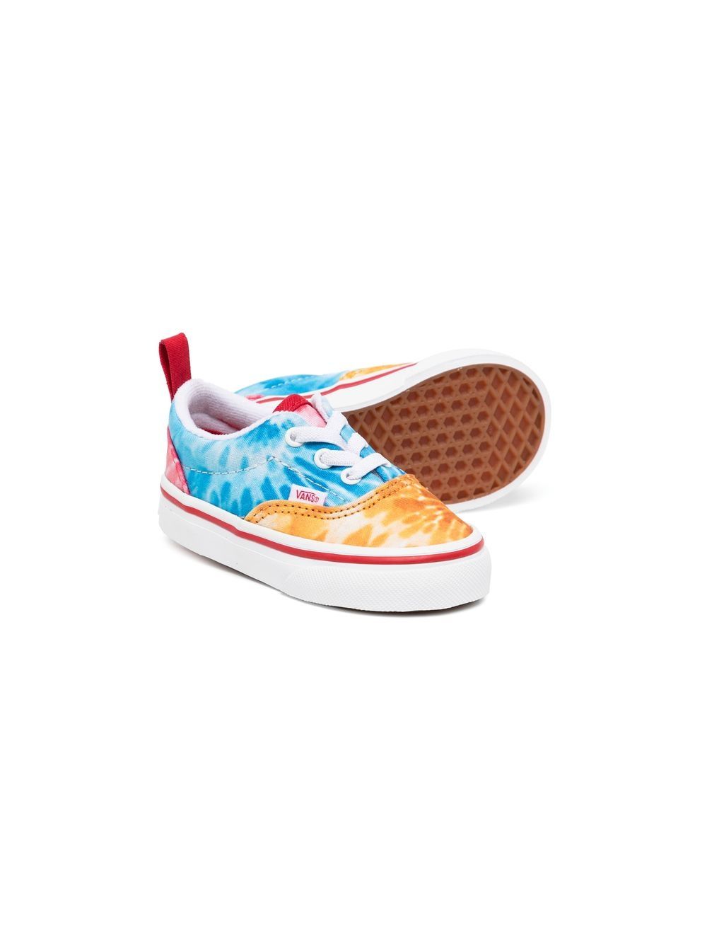 Vans Kids Sneakers met tie-dye print - Blauw