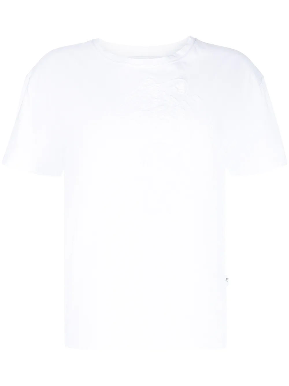 

Ermanno Scervino tiger-pattern t-shirt - 10601 BRIGHT WHITE