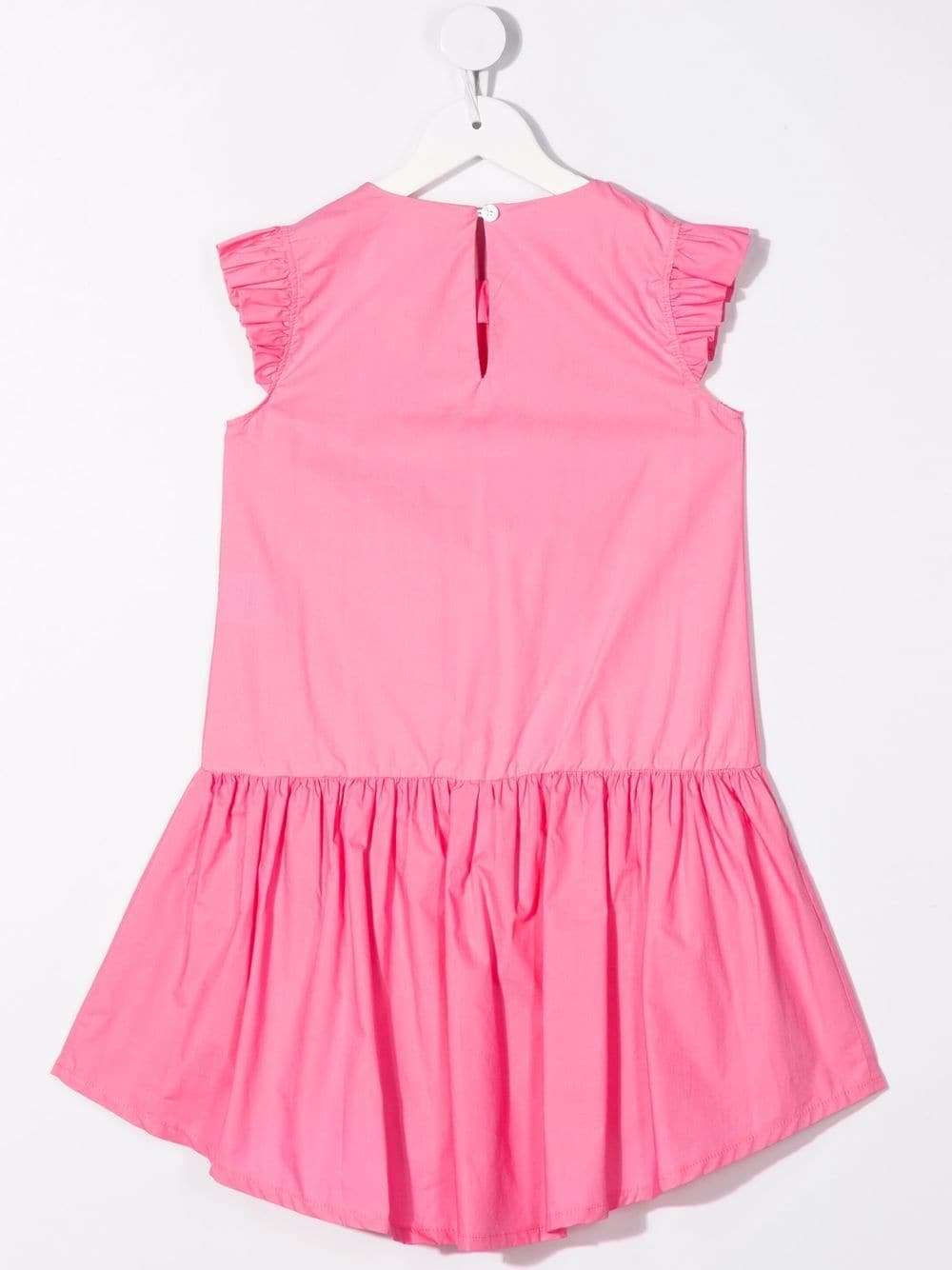 Pinko Kids Jurk met geborduurd logo - Roze