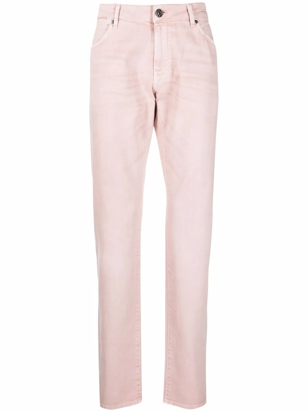 

PT Torino low-rise straight-leg trousers - Pink