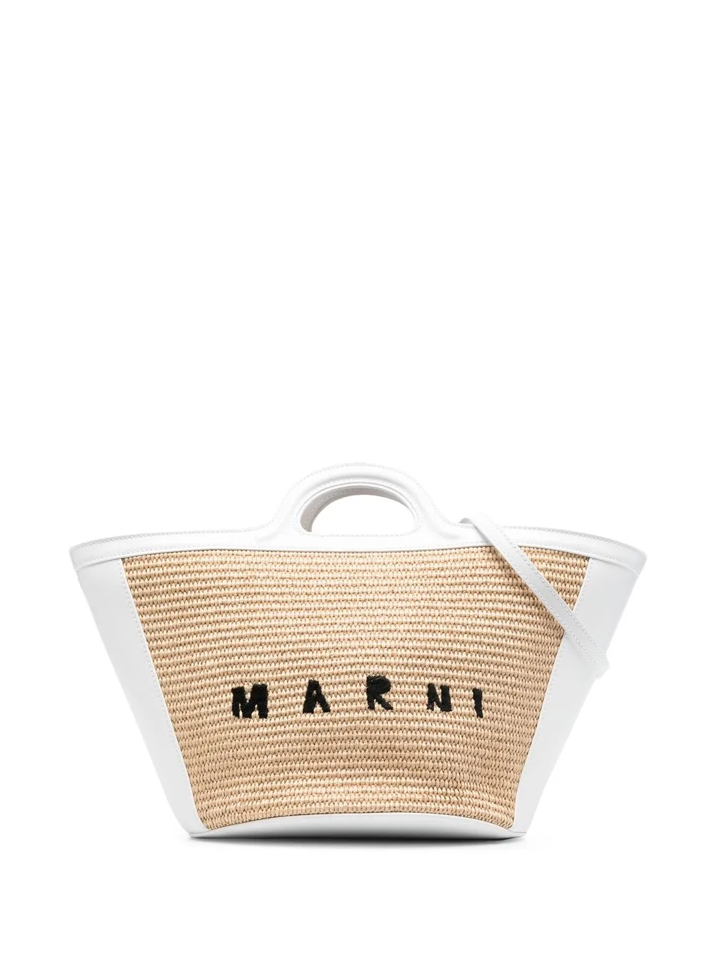 

Marni interwoven-design logo tote bag - Neutrals