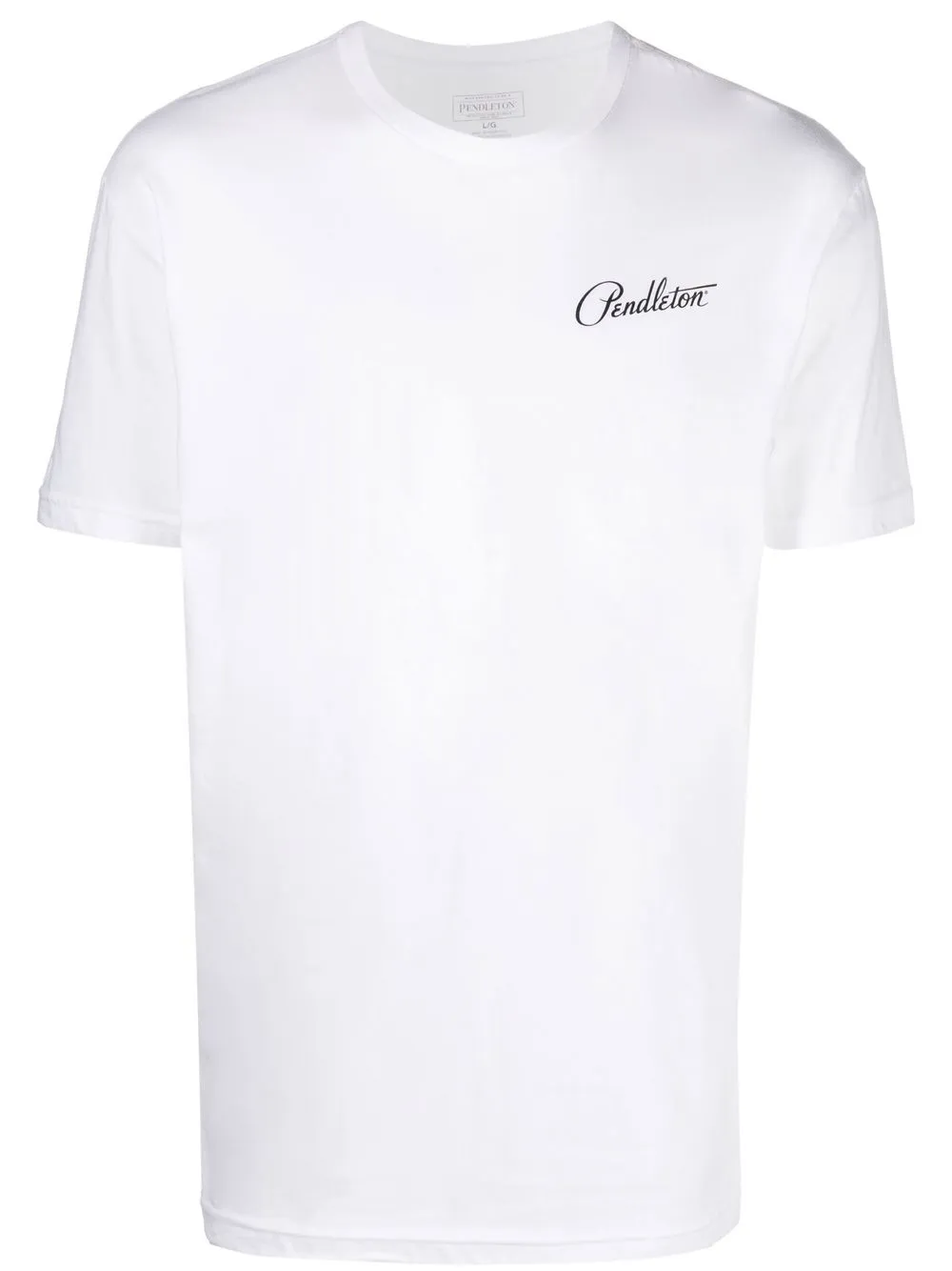 

Pendleton playera con estampado abstracto - Blanco