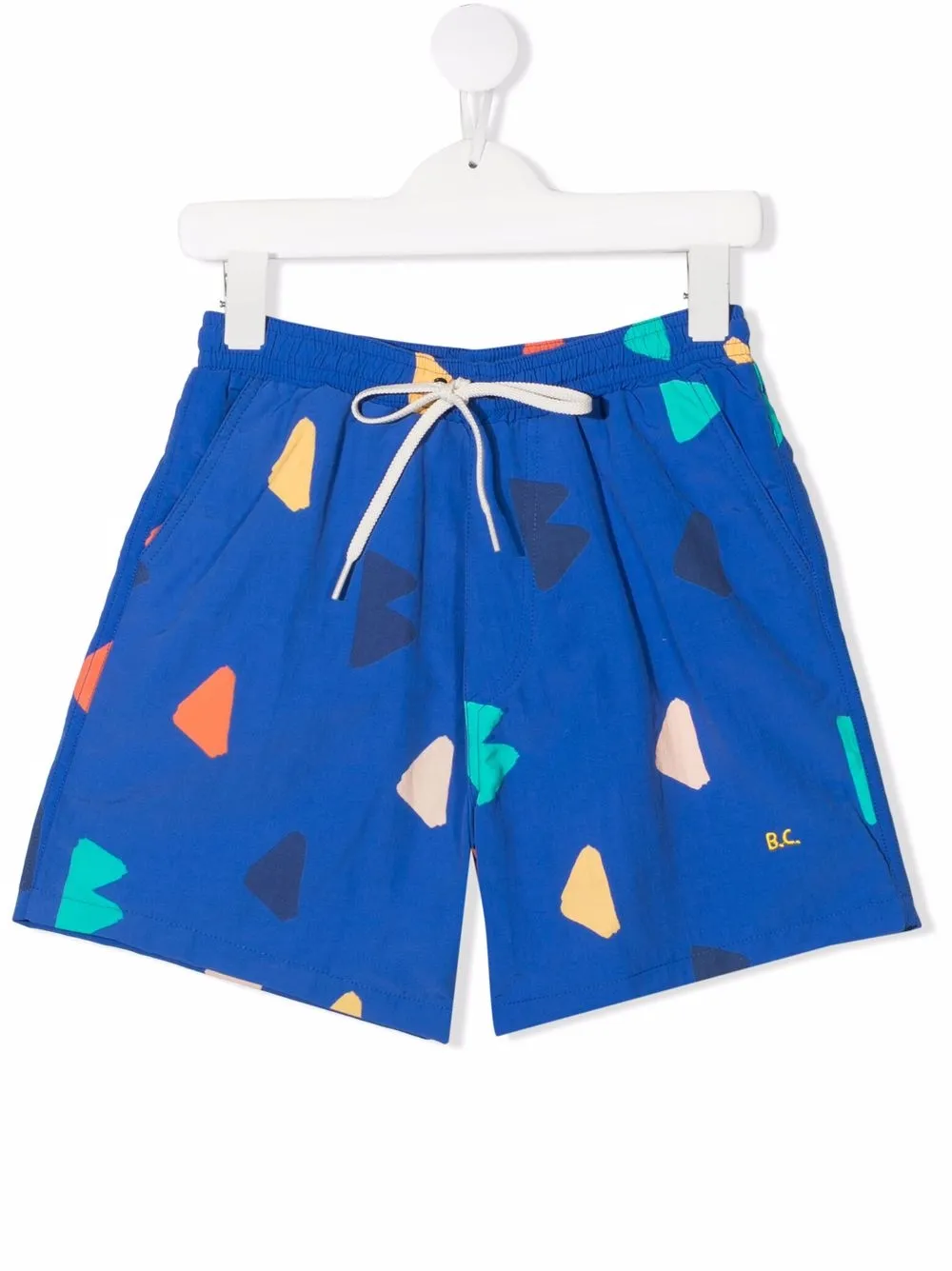 

Bobo Choses shorts de playa con estampado gráfico - Azul