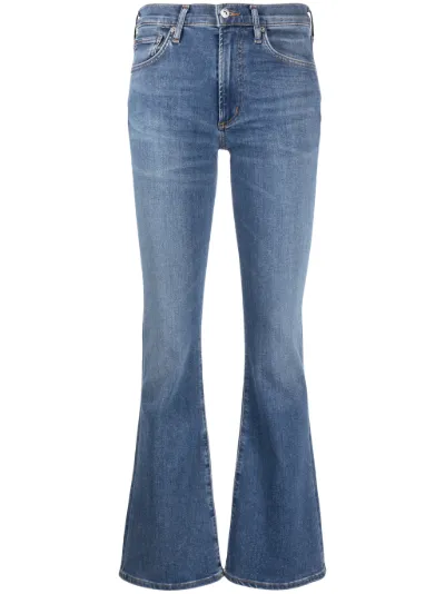 Emannuelle low-rise bootcut jeans 