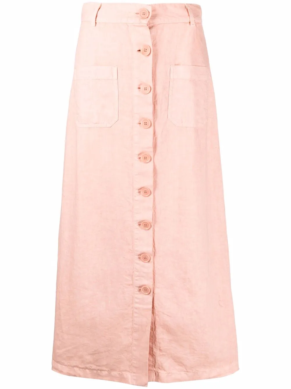 

ASPESI button-down midi skirt - Pink