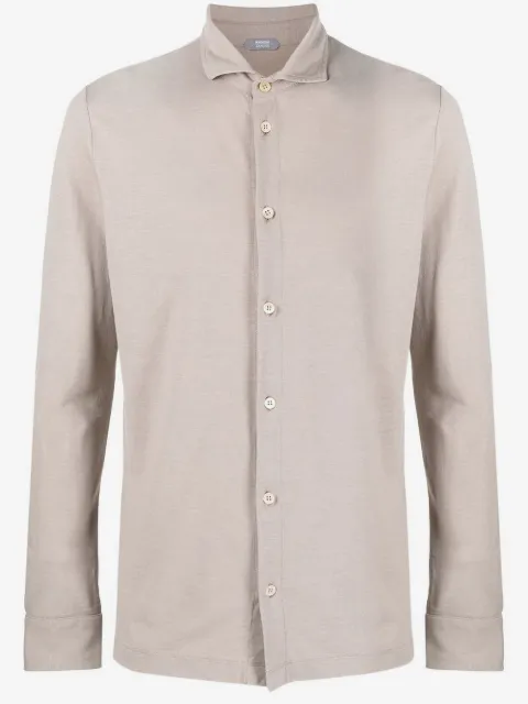 Zanone chemise cintrée à boutonnière devant