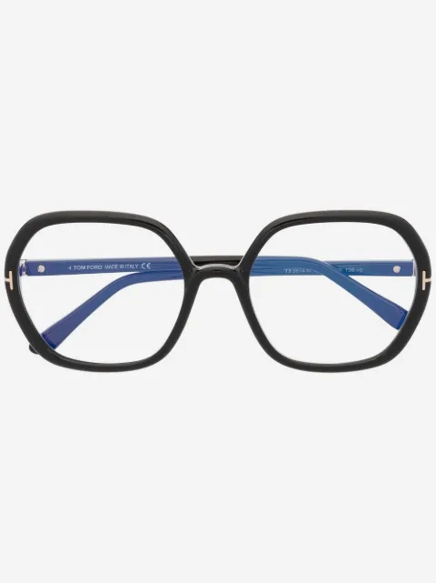 TOM FORD Eyewear lentes con armazón oversize redonda