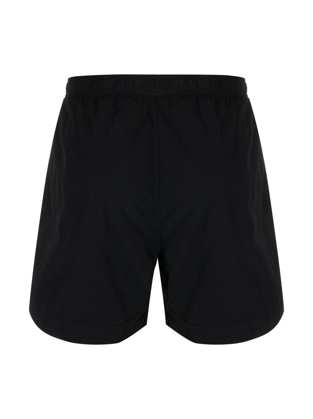 C.P. Company Shorts met logoplakkaat - Zwart