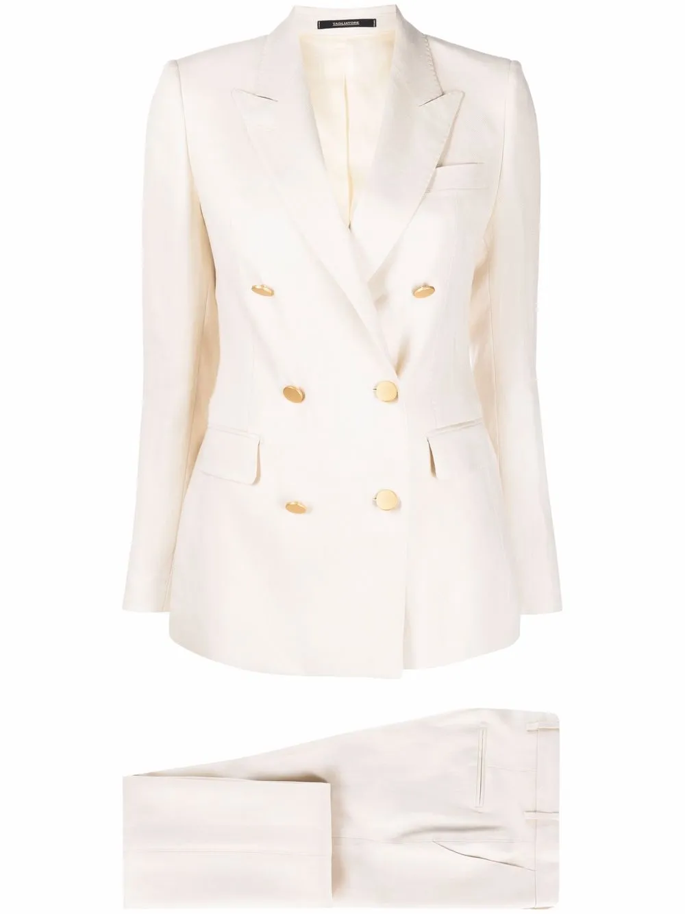 

Tagliatore double-breasted tailored suit - Neutrals