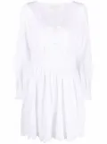 Michael Michael Kors broderie anglaise cotton dress - White