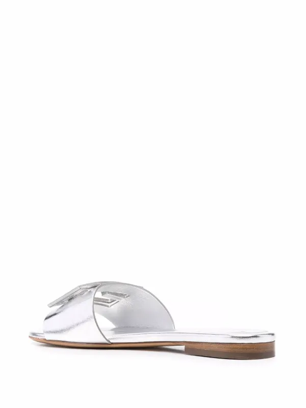 サンダル・ミュール FENDI BAGUETTE SLIDE SANDALS Fendi Baguette Metallic Slide Sandal (Women) | Nordstrom