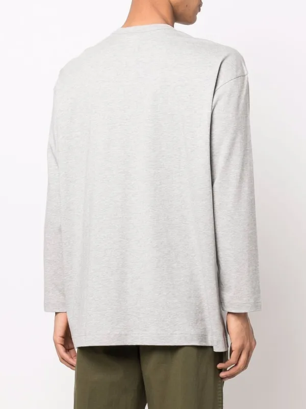 Comme Des Garçons Shirt logo-print long-sleeve T-shirt