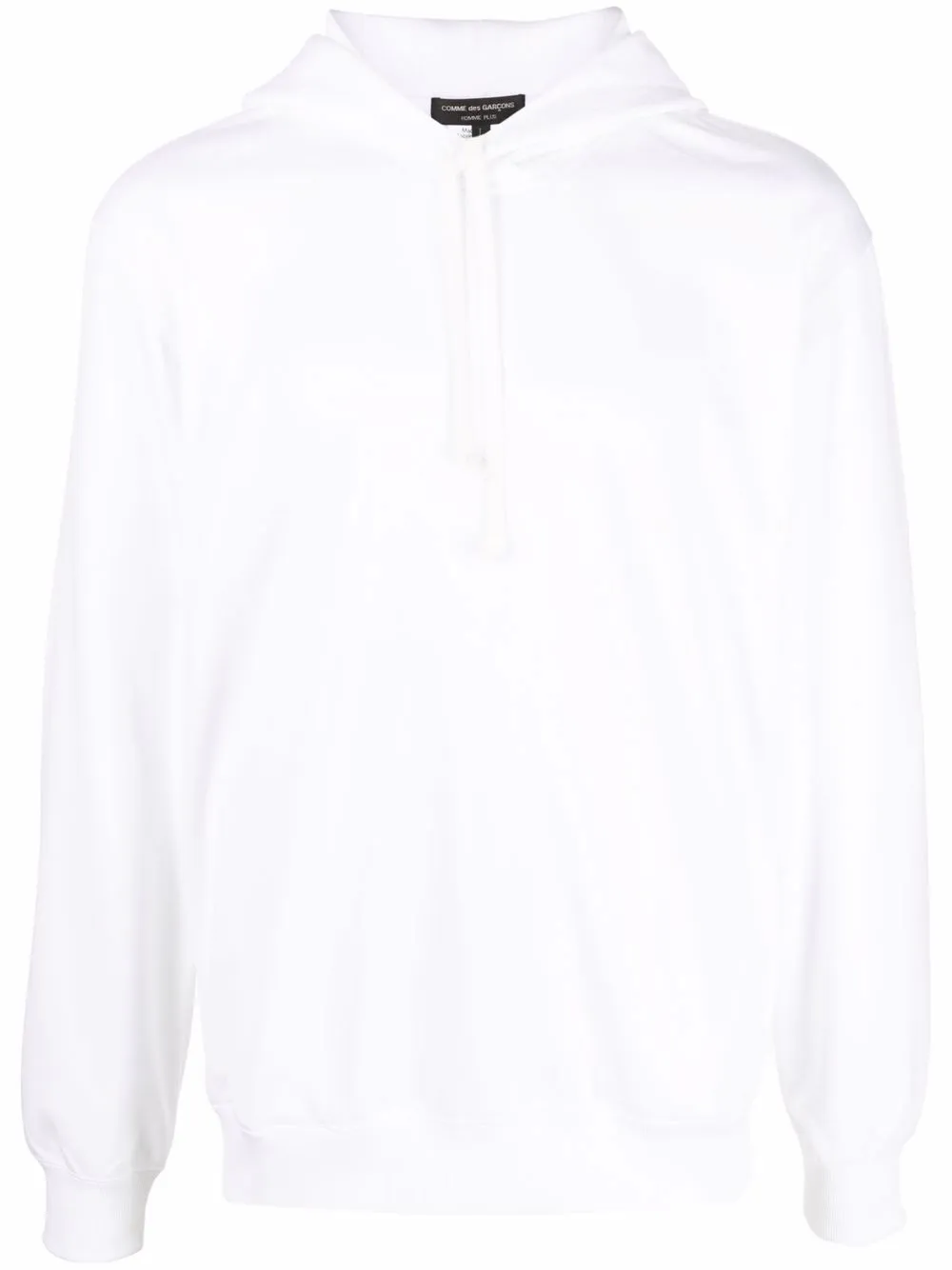 

Comme Des Garçons Homme Plus hoodie con estampado floral - Blanco