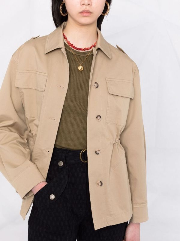 stretch twill jacket