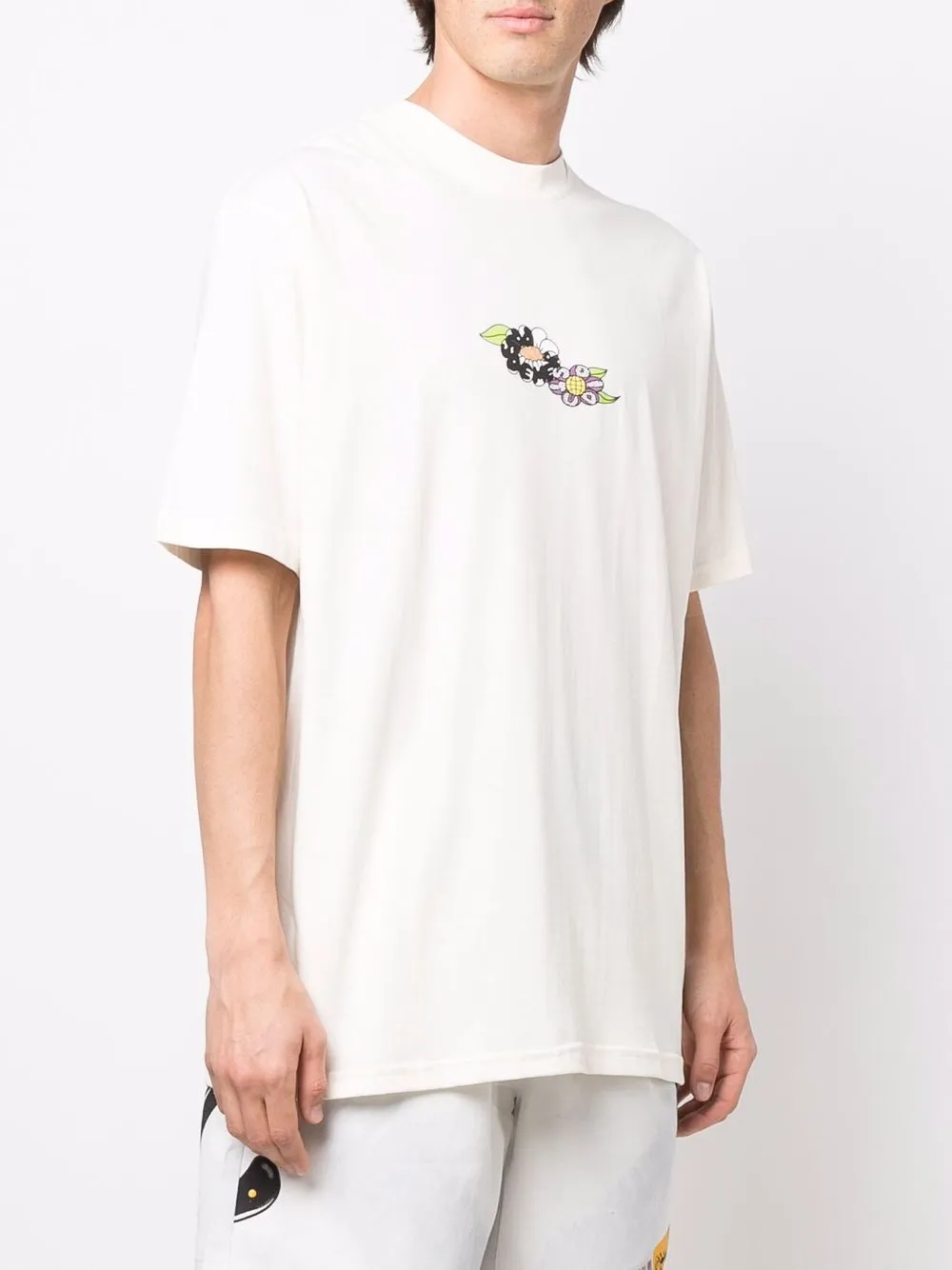 Pas De Mer Bee-print Oversized T-shirt 