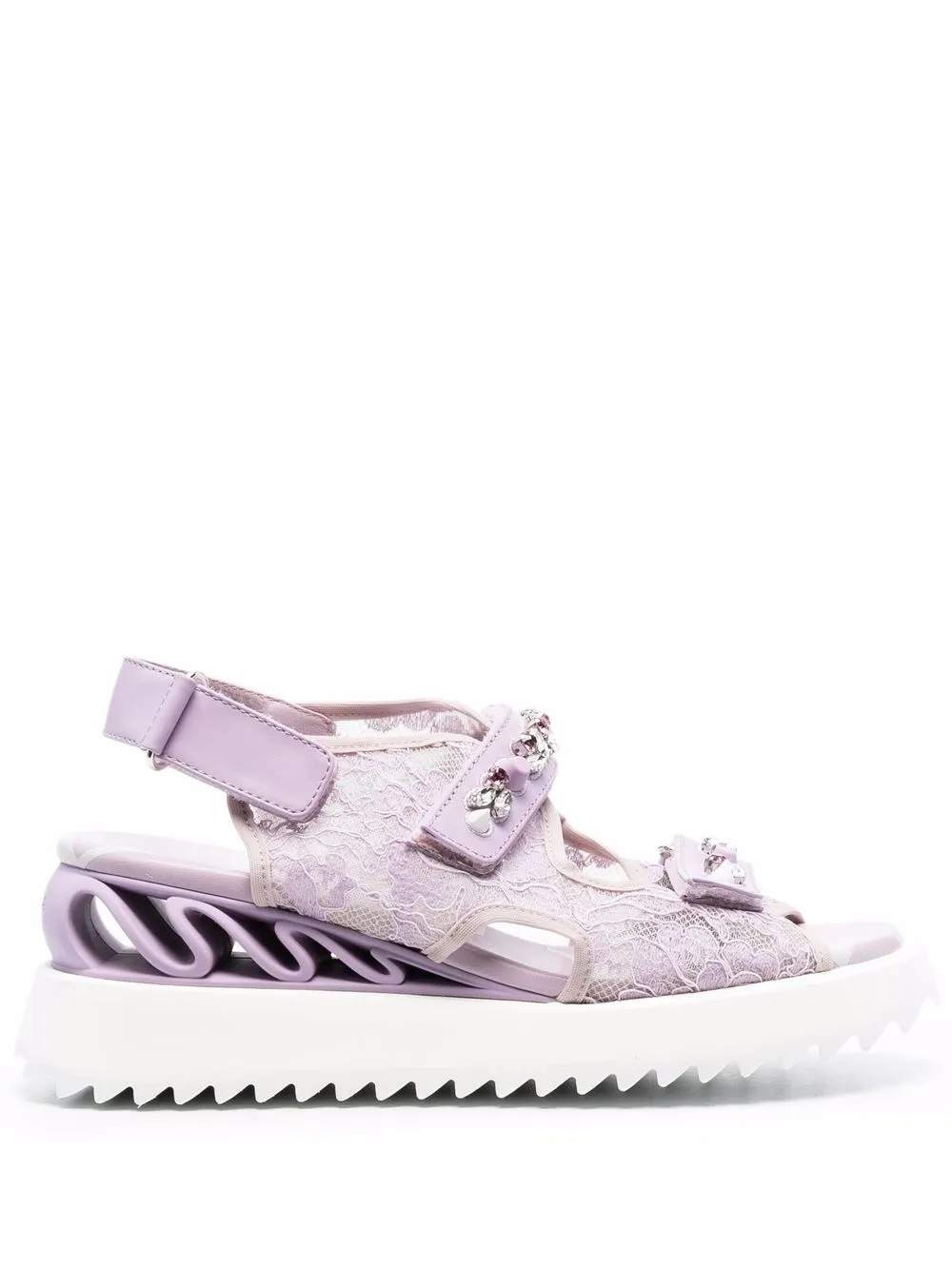 

Le Silla Yui Wave sandals - Purple