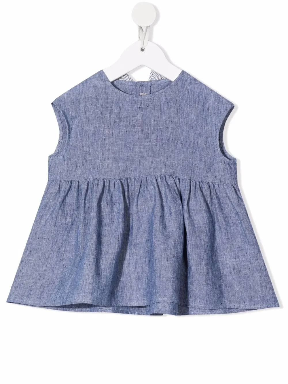 

Il Gufo blusa con detalle de peplum - Azul