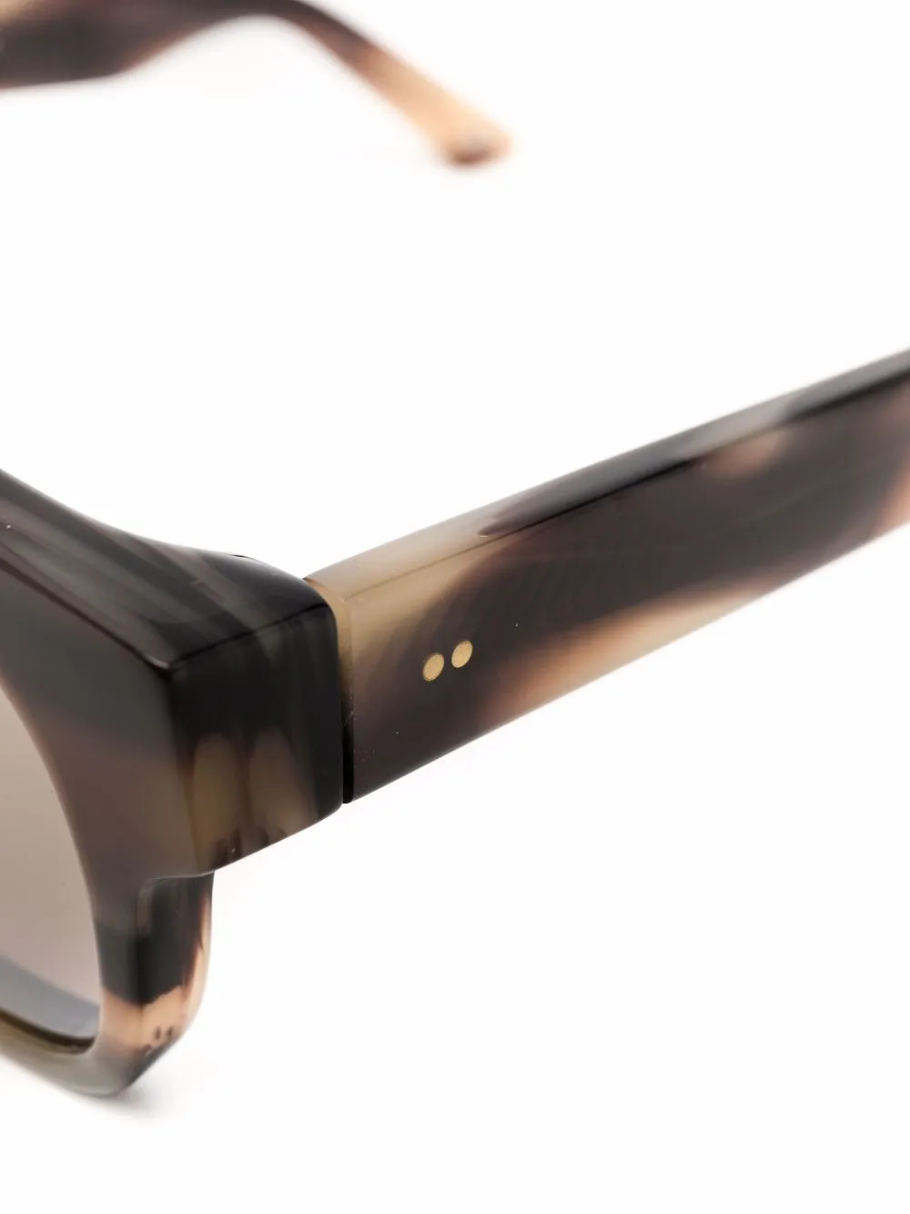  G.o.d Eyewear Thirteen Square-frame Sunglasses - Neutrals 