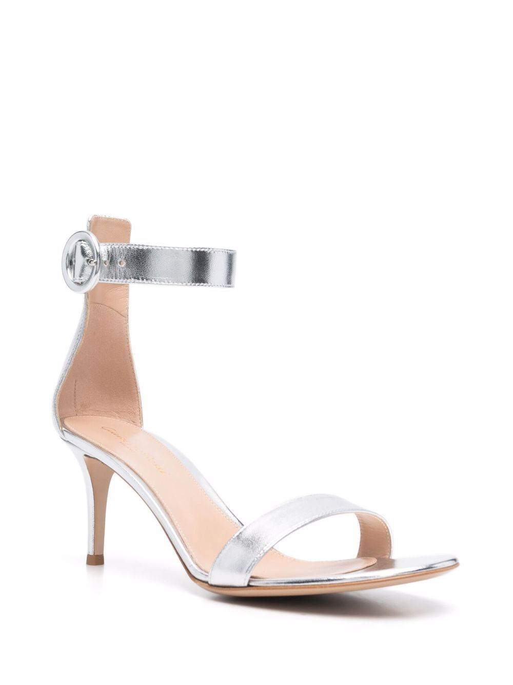 Gianvito Rossi Leren sandalen - Grijs