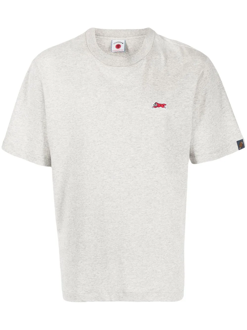 

Billionaire Boys Club playera con parche Running Dog - Gris
