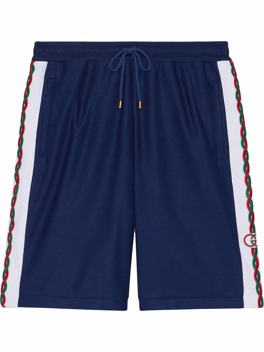 Gucci Web Stripe Piqué Shorts - Farfetch