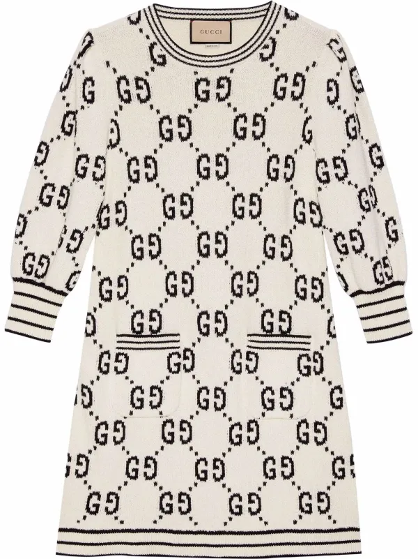 Gucci GG Knit Dress - Farfetch