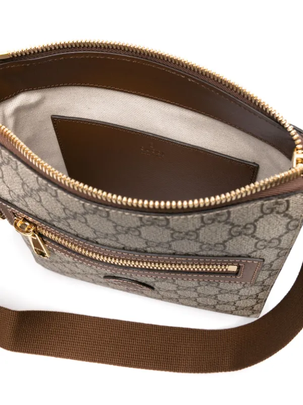 Gucci GG Supreme Messenger Bag Farfetch