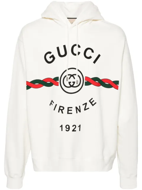 Gucci Firenze 1921 cotton hoodie