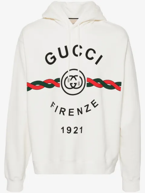 Gucci Firenze 1921 系列棉连帽衫