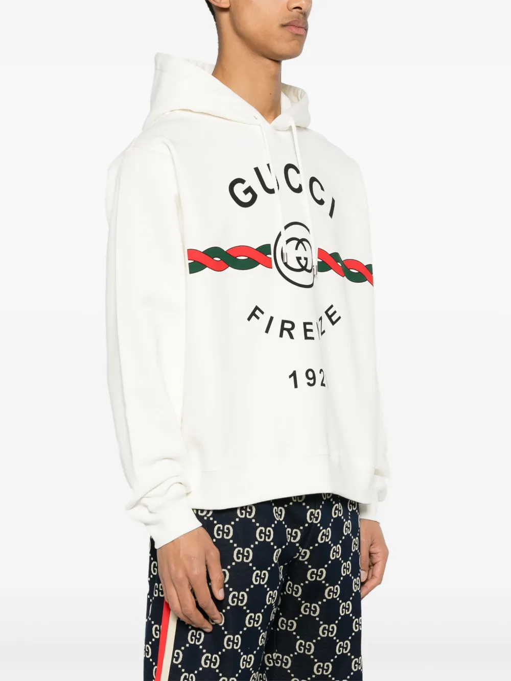 Gucci hoodie farfetch on sale