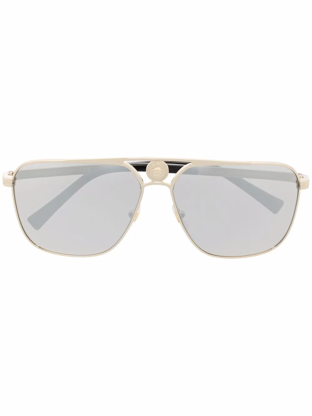 

Versace Eyewear lentes de sol con detalle Medusa - Dorado