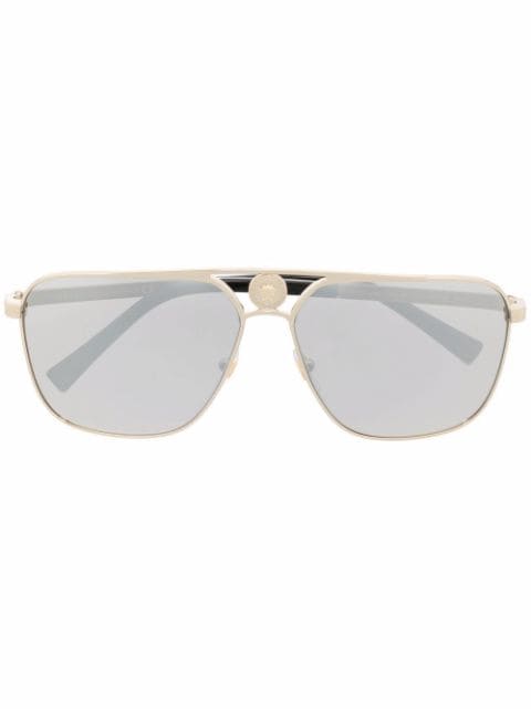 Versace Eyewear Medusa Head pilot-frame sunglasses