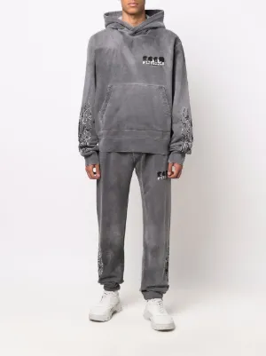 AMIRI【注目ブランド】ブラックストライプニットパーカー AMIRI【注目ブランド】ブラックストライプニットパーカー